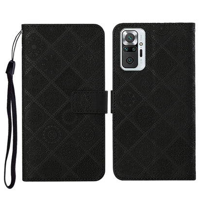 Ethnic Style Embossed Pattern Horizontal Flip Leather Case with Holder & Card Slots & Wallet & Lanyard, For Samsung Galaxy A32  5G, For Xiaomi Redmi Note 10 4G, For Xiaomi Redmi Note 10 Pro