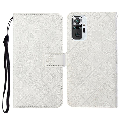 Ethnic Style Embossed Pattern Horizontal Flip Leather Case with Holder & Card Slots & Wallet & Lanyard, For Samsung Galaxy A32  5G, For Xiaomi Redmi Note 10 4G, For Xiaomi Redmi Note 10 Pro