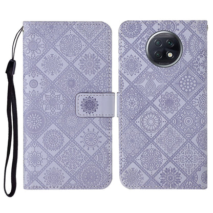 Ethnic Style Embossed Pattern Horizontal Flip Leather Case with Holder & Card Slots & Wallet & Lanyard, For Xiaomi Redmi 9T, For Xiaomi Redmi Note 9T, For vivo Y20