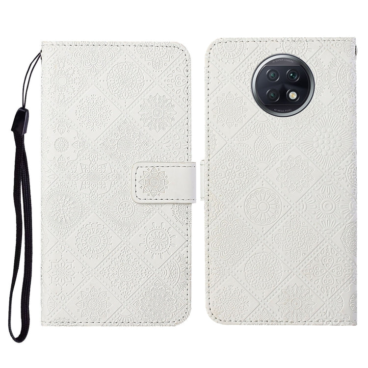Ethnic Style Embossed Pattern Horizontal Flip Leather Case with Holder & Card Slots & Wallet & Lanyard, For Xiaomi Redmi 9T, For Xiaomi Redmi Note 9T, For vivo Y20