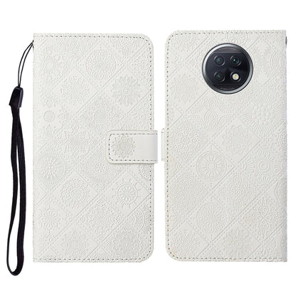 Ethnic Style Embossed Pattern Horizontal Flip Leather Case with Holder & Card Slots & Wallet & Lanyard, For Xiaomi Redmi 9T, For Xiaomi Redmi Note 9T, For vivo Y20