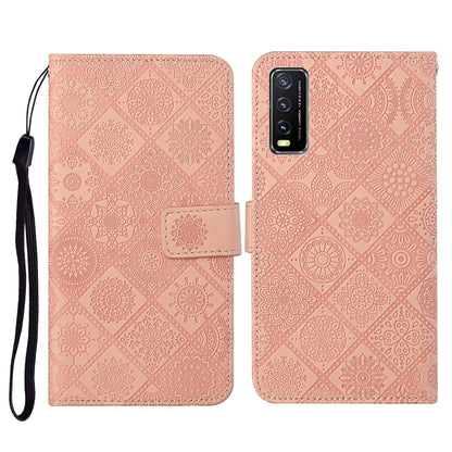 Ethnic Style Embossed Pattern Horizontal Flip Leather Case with Holder & Card Slots & Wallet & Lanyard, For Xiaomi Redmi 9T, For Xiaomi Redmi Note 9T, For vivo Y20