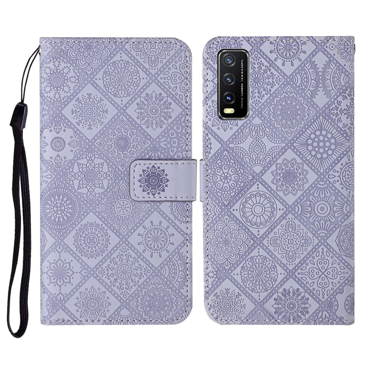 Ethnic Style Embossed Pattern Horizontal Flip Leather Case with Holder & Card Slots & Wallet & Lanyard, For Xiaomi Redmi 9T, For Xiaomi Redmi Note 9T, For vivo Y20
