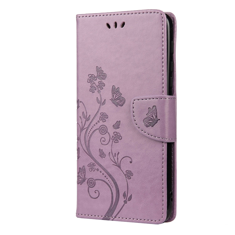 Butterfly Flower Pattern Horizontal Flip Leather Case with Holder & Card Slots & Wallet, For Motorola Moto G30, For Nokia 5.4, For Xiaomi Redmi Note 10 Pro