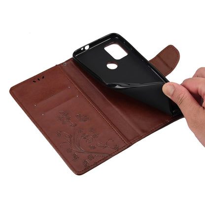 Butterfly Flower Pattern Horizontal Flip Leather Case with Holder & Card Slots & Wallet, For Motorola Moto G30, For Nokia 5.4, For Xiaomi Redmi Note 10 Pro