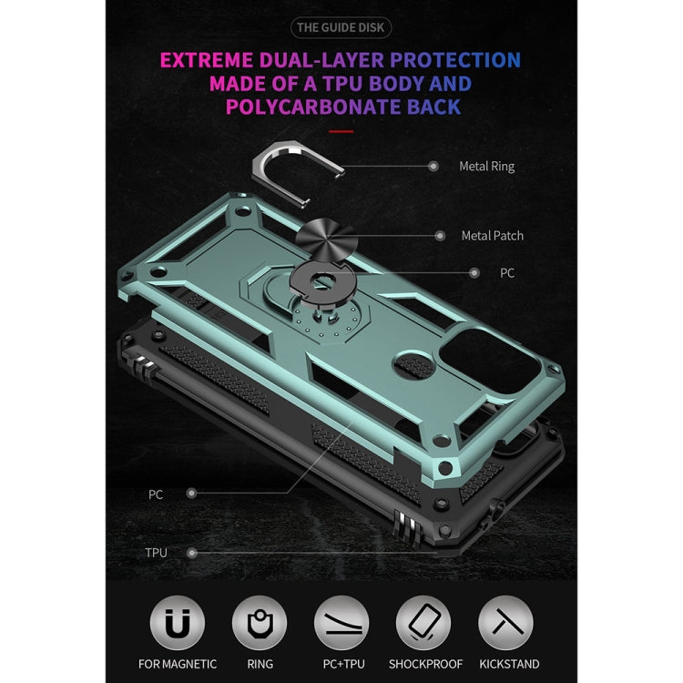 Shockproof TPU + PC Protective Case with 360 Degree Rotating Holder, For Motorola Moto G10 / G30, For Xiaomi Mi 11 Pro, For Xiaomi Redmi Note 10 Pro