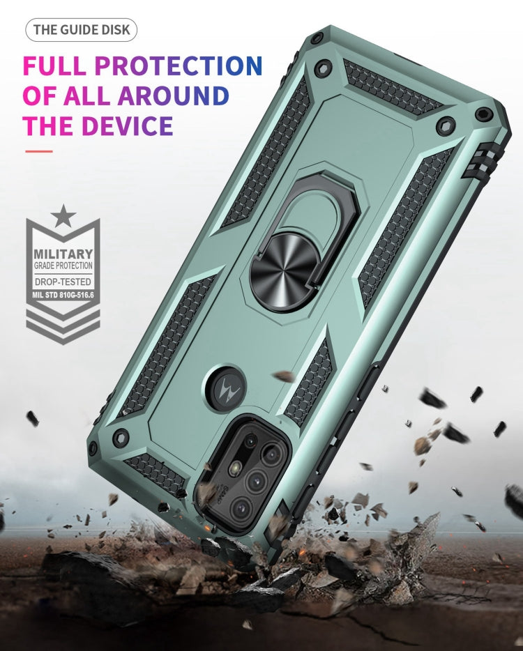 Shockproof TPU + PC Protective Case with 360 Degree Rotating Holder, For Motorola Moto G10 / G30, For Xiaomi Mi 11 Pro, For Xiaomi Redmi Note 10 Pro