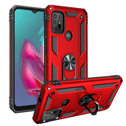 Shockproof TPU + PC Protective Case with 360 Degree Rotating Holder, For Motorola Moto G10 / G30, For Xiaomi Mi 11 Pro, For Xiaomi Redmi Note 10 Pro