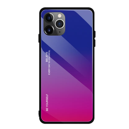 Gradient Color Glass Case, For iPhone 11 Pro Max, For iPhone 11