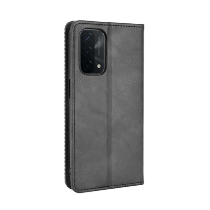 Magnetic Buckle Retro Crazy Horse Texture Horizontal Flip Leather Case with Holder & Card Slots & Photo Frame, For OPPO A54 5G / A74 5G / A93 5G, For OPPO A55 5G / A53s 5G, For OPPO A74 4G / F19 4G, For OPPO A94 5G / Reno5Z 5G / F19 Pro+ 5G            ...