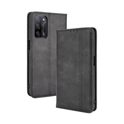 Magnetic Buckle Retro Crazy Horse Texture Horizontal Flip Leather Case with Holder & Card Slots & Photo Frame, For OPPO A54 5G / A74 5G / A93 5G, For OPPO A55 5G / A53s 5G, For OPPO A74 4G / F19 4G, For OPPO A94 5G / Reno5Z 5G / F19 Pro+ 5G            ...
