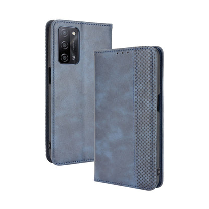 Magnetic Buckle Retro Crazy Horse Texture Horizontal Flip Leather Case with Holder & Card Slots & Photo Frame, For OPPO A54 5G / A74 5G / A93 5G, For OPPO A55 5G / A53s 5G, For OPPO A74 4G / F19 4G, For OPPO A94 5G / Reno5Z 5G / F19 Pro+ 5G            ...