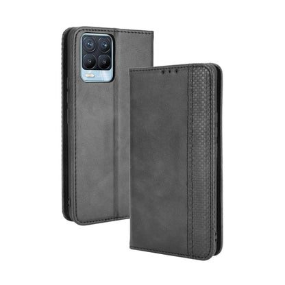 Magnetic Buckle Retro Crazy Horse Texture Horizontal Flip Leather Case with Holder & Card Slots & Photo Frame, For OPPO A54 5G / A74 5G / A93 5G, For OPPO A55 5G / A53s 5G, For OPPO A74 4G / F19 4G, For OPPO A94 5G / Reno5Z 5G / F19 Pro+ 5G            ...