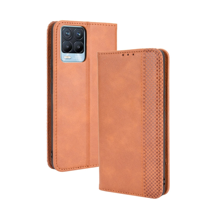 Magnetic Buckle Retro Crazy Horse Texture Horizontal Flip Leather Case with Holder & Card Slots & Photo Frame, For OPPO A54 5G / A74 5G / A93 5G, For OPPO A55 5G / A53s 5G, For OPPO A74 4G / F19 4G, For OPPO A94 5G / Reno5Z 5G / F19 Pro+ 5G            ...