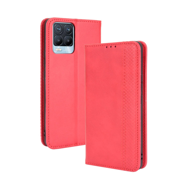 Magnetic Buckle Retro Crazy Horse Texture Horizontal Flip Leather Case with Holder & Card Slots & Photo Frame, For OPPO A54 5G / A74 5G / A93 5G, For OPPO A55 5G / A53s 5G, For OPPO A74 4G / F19 4G, For OPPO A94 5G / Reno5Z 5G / F19 Pro+ 5G            ...