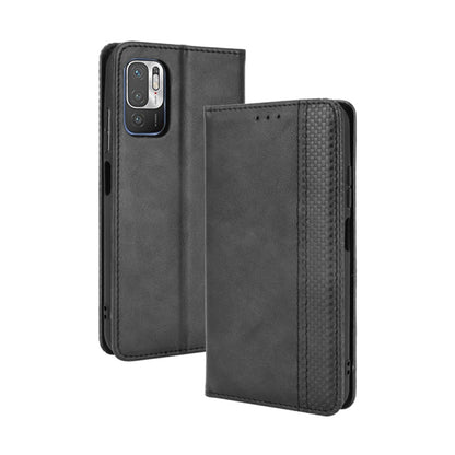 Magnetic Buckle Retro Crazy Horse Texture Horizontal Flip Leather Case with Holder & Card Slots & Photo Frame, For OPPO A54 5G / A74 5G / A93 5G, For OPPO A55 5G / A53s 5G, For OPPO A74 4G / F19 4G, For OPPO A94 5G / Reno5Z 5G / F19 Pro+ 5G            ...