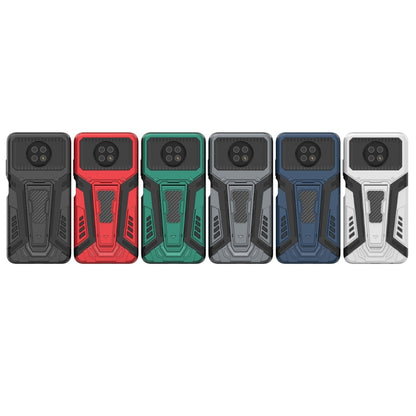 War Chariot Series Armor All-inclusive Shockproof PC + TPU Protective Case with Invisible Holder, For Xiaomi Redmi Note 9 5G, For Xiaomi Redmi Note 9S, For Samsung Galaxy S21+ 5G