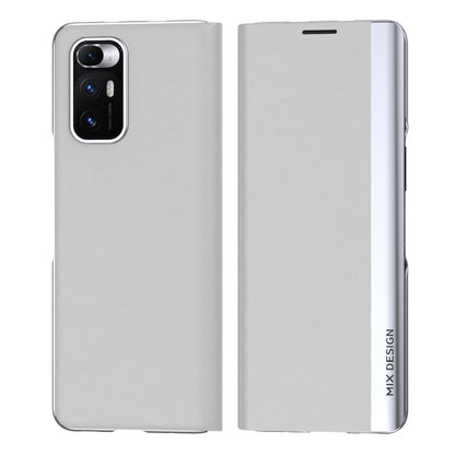 Electroplated Horizontal Flip Leather Case with Holder, For Xiaomi Mix Fold