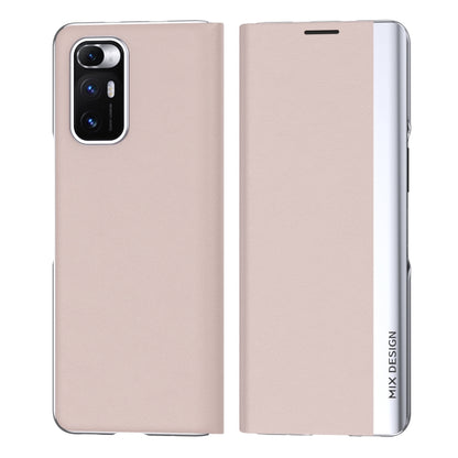 Electroplated Horizontal Flip Leather Case with Holder, For Xiaomi Mix Fold