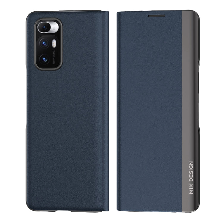 Electroplated Horizontal Flip Leather Case with Holder, For Xiaomi Mix Fold