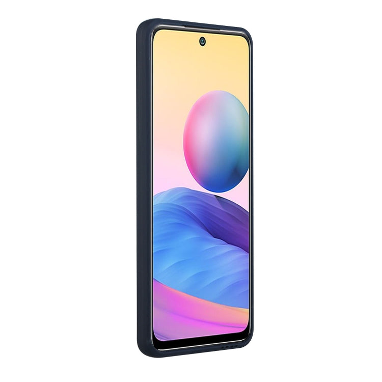 Card Slot Design Shockproof TPU Protective Case, For Xiaomi Redmi Note 10, For Xiaomi Redmi Note 10 5G