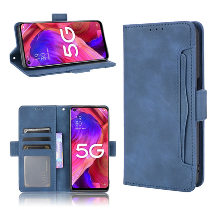Skin Feel Calf Pattern Horizontal Flip Leather Case with Holder & Card Slots & Photo Frame, For OPPO A54 5G / A74 5G / A93 5G, For OPPO A55 5G / A53s 5G, For OPPO A74 4G / F19 4G, For OPPO A94 5G / Reno5Z 5G / F19 Pro+ 5G