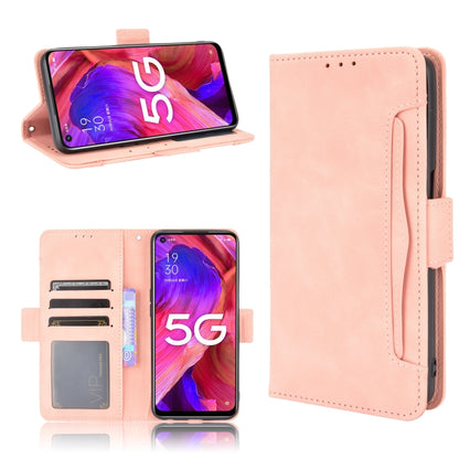 Skin Feel Calf Pattern Horizontal Flip Leather Case with Holder & Card Slots & Photo Frame, For OPPO A54 5G / A74 5G / A93 5G, For OPPO A55 5G / A53s 5G, For OPPO A74 4G / F19 4G, For OPPO A94 5G / Reno5Z 5G / F19 Pro+ 5G