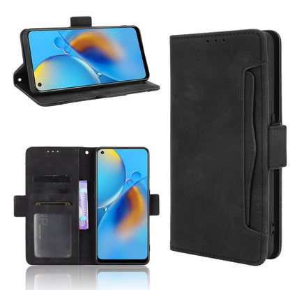 Skin Feel Calf Pattern Horizontal Flip Leather Case with Holder & Card Slots & Photo Frame, For OPPO A54 5G / A74 5G / A93 5G, For OPPO A55 5G / A53s 5G, For OPPO A74 4G / F19 4G, For OPPO A94 5G / Reno5Z 5G / F19 Pro+ 5G