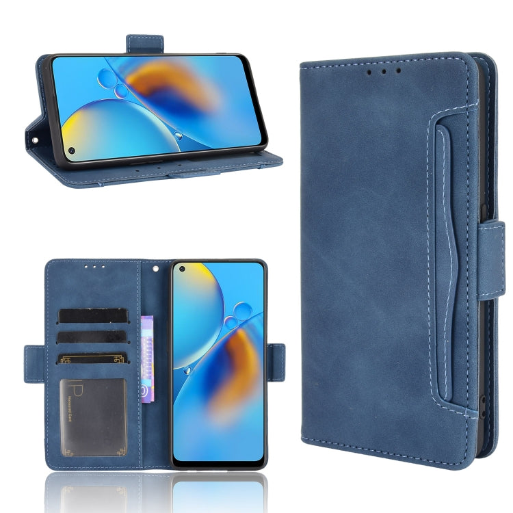 Skin Feel Calf Pattern Horizontal Flip Leather Case with Holder & Card Slots & Photo Frame, For OPPO A54 5G / A74 5G / A93 5G, For OPPO A55 5G / A53s 5G, For OPPO A74 4G / F19 4G, For OPPO A94 5G / Reno5Z 5G / F19 Pro+ 5G