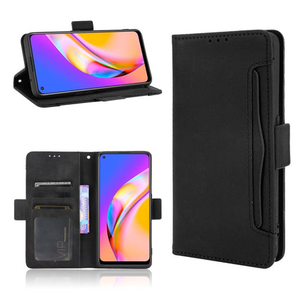 Skin Feel Calf Pattern Horizontal Flip Leather Case with Holder & Card Slots & Photo Frame, For OPPO A54 5G / A74 5G / A93 5G, For OPPO A55 5G / A53s 5G, For OPPO A74 4G / F19 4G, For OPPO A94 5G / Reno5Z 5G / F19 Pro+ 5G