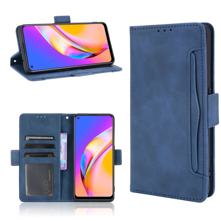 Skin Feel Calf Pattern Horizontal Flip Leather Case with Holder & Card Slots & Photo Frame, For OPPO A54 5G / A74 5G / A93 5G, For OPPO A55 5G / A53s 5G, For OPPO A74 4G / F19 4G, For OPPO A94 5G / Reno5Z 5G / F19 Pro+ 5G