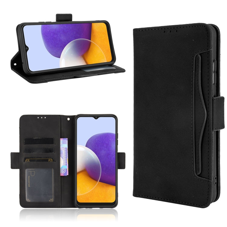 Skin Feel Calf Pattern Horizontal Flip Leather Case with Holder & Card Slots & Photo Frame, For Blackview A70 (2021), For Motorola Moto G50, For Oukitel C23 Pro, For Samsung Galaxy A22 5G