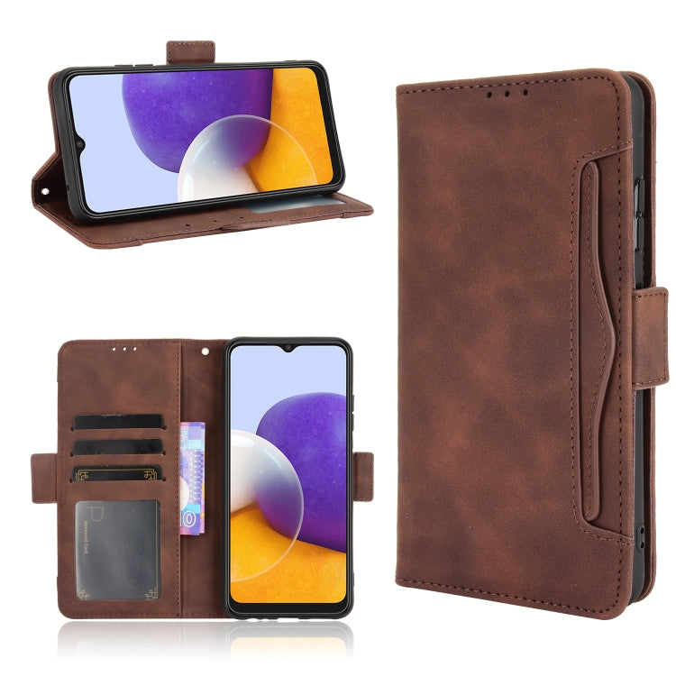 Skin Feel Calf Pattern Horizontal Flip Leather Case with Holder & Card Slots & Photo Frame, For Blackview A70 (2021), For Motorola Moto G50, For Oukitel C23 Pro, For Samsung Galaxy A22 5G