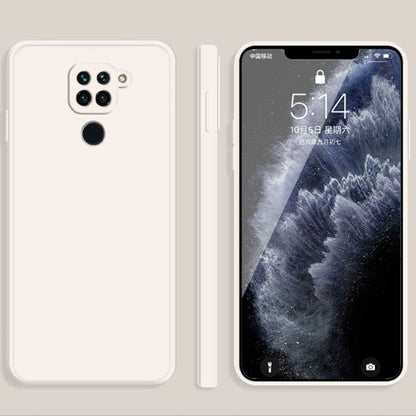 Solid Color Imitation Liquid Silicone Straight Edge Dropproof Full Coverage Protective Case, For Xiaomi Redmi 10X 4G, For Xiaomi Redmi K20 Pro