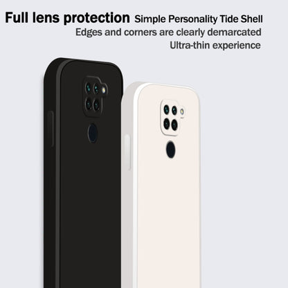 Solid Color Imitation Liquid Silicone Straight Edge Dropproof Full Coverage Protective Case, For Xiaomi Redmi 10X 4G, For Xiaomi Redmi K20 Pro