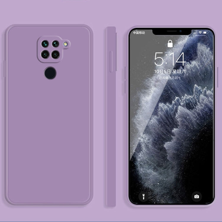 Solid Color Imitation Liquid Silicone Straight Edge Dropproof Full Coverage Protective Case, For Xiaomi Redmi 10X 4G, For Xiaomi Redmi K20 Pro