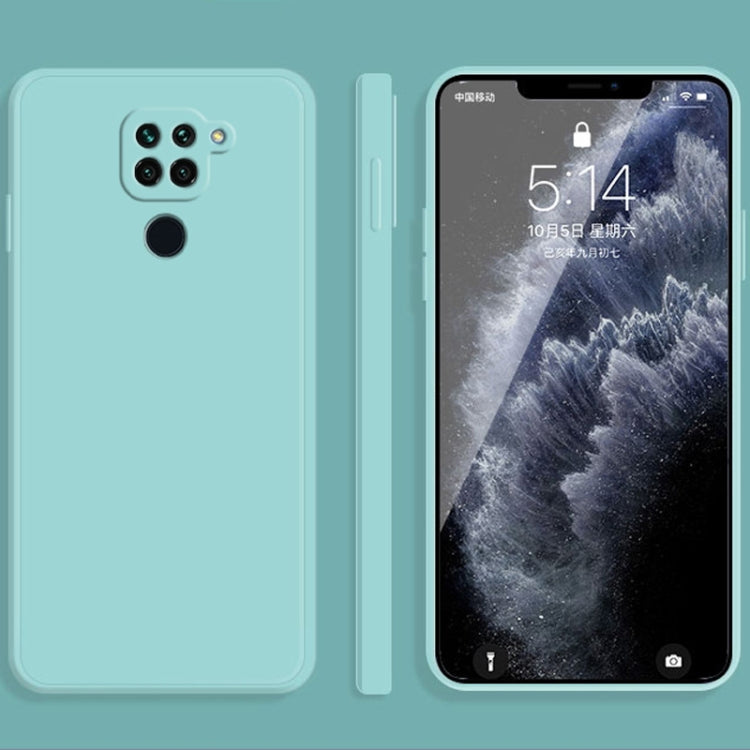 Solid Color Imitation Liquid Silicone Straight Edge Dropproof Full Coverage Protective Case, For Xiaomi Redmi 10X 4G, For Xiaomi Redmi K20 Pro