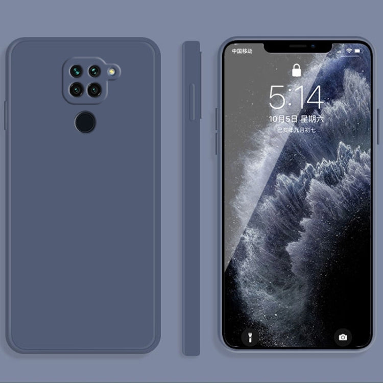 Solid Color Imitation Liquid Silicone Straight Edge Dropproof Full Coverage Protective Case, For Xiaomi Redmi 10X 4G, For Xiaomi Redmi K20 Pro