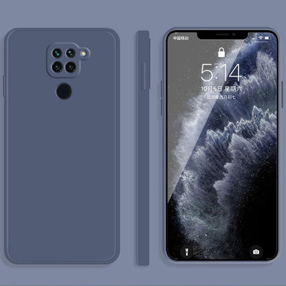 Solid Color Imitation Liquid Silicone Straight Edge Dropproof Full Coverage Protective Case, For Xiaomi Redmi 10X 4G, For Xiaomi Redmi K20 Pro