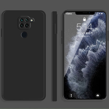 Solid Color Imitation Liquid Silicone Straight Edge Dropproof Full Coverage Protective Case, For Xiaomi Redmi 10X 4G, For Xiaomi Redmi K20 Pro