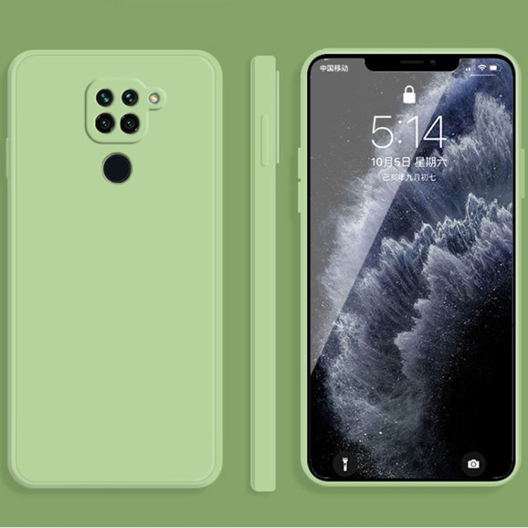 Solid Color Imitation Liquid Silicone Straight Edge Dropproof Full Coverage Protective Case, For Xiaomi Redmi 10X 4G, For Xiaomi Redmi K20 Pro