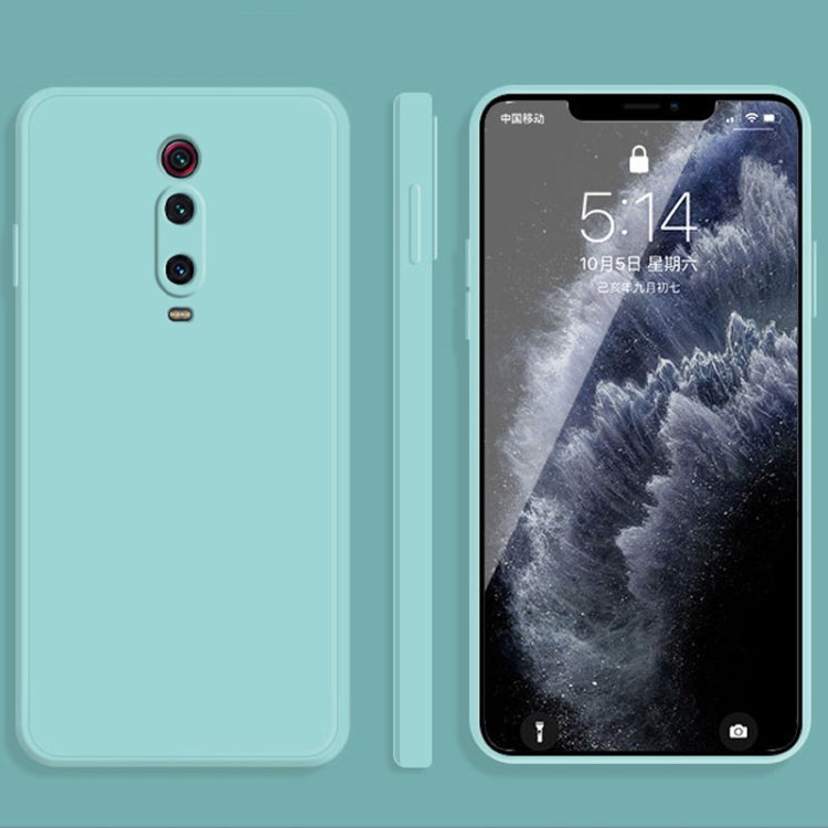 Solid Color Imitation Liquid Silicone Straight Edge Dropproof Full Coverage Protective Case, For Xiaomi Redmi 10X 4G, For Xiaomi Redmi K20 Pro