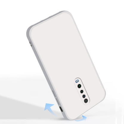 Solid Color Imitation Liquid Silicone Straight Edge Dropproof Full Coverage Protective Case, For Xiaomi Redmi K30, For Xiaomi Redmi K30 Pro
