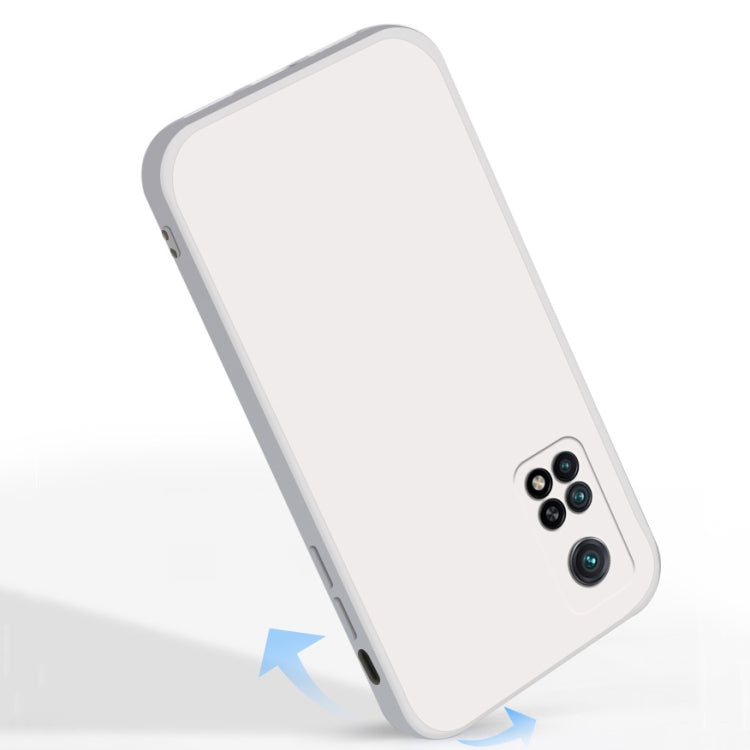 Solid Color Imitation Liquid Silicone Straight Edge Dropproof Full Coverage Protective Case, For Xiaomi Redmi K30S, For Xiaomi Redmi K30 Ultra