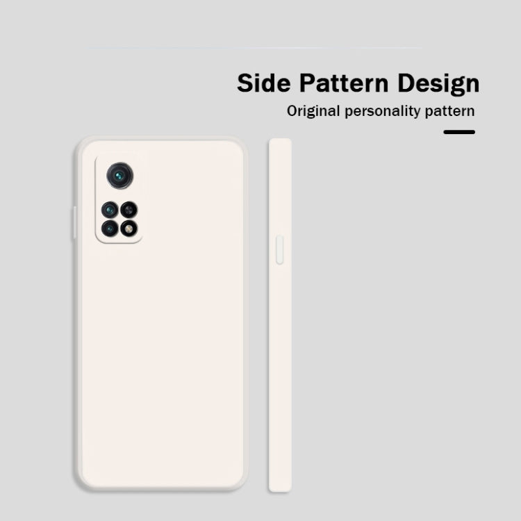 Solid Color Imitation Liquid Silicone Straight Edge Dropproof Full Coverage Protective Case, For Xiaomi Redmi K30S, For Xiaomi Redmi K30 Ultra