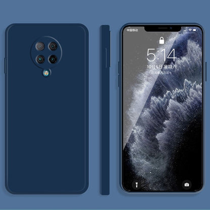 Solid Color Imitation Liquid Silicone Straight Edge Dropproof Full Coverage Protective Case, For Xiaomi Redmi K30S, For Xiaomi Redmi K30 Ultra