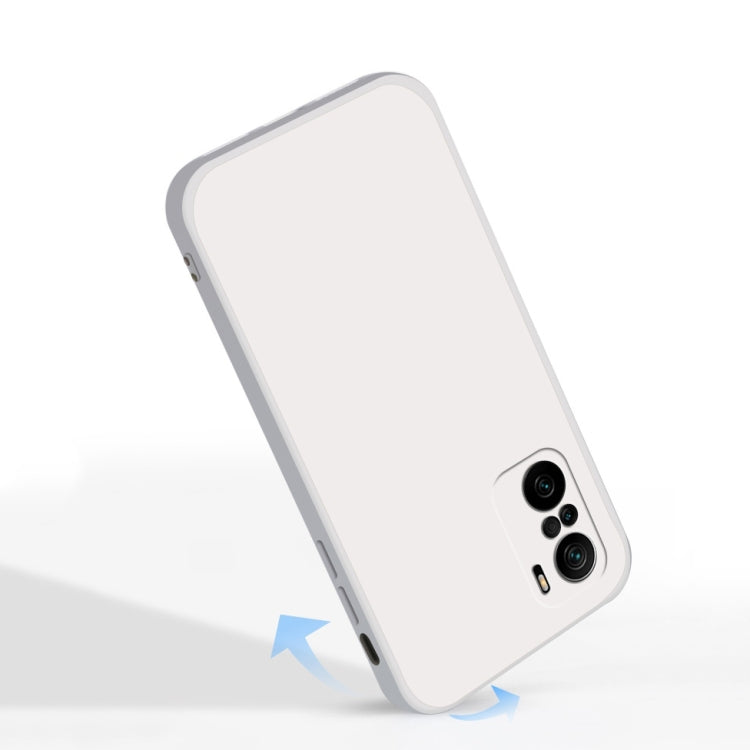 Solid Color Imitation Liquid Silicone Straight Edge Dropproof Full Coverage Protective Case, For Xiaomi Redmi K40, For Xiaomi Redmi K40 Pro