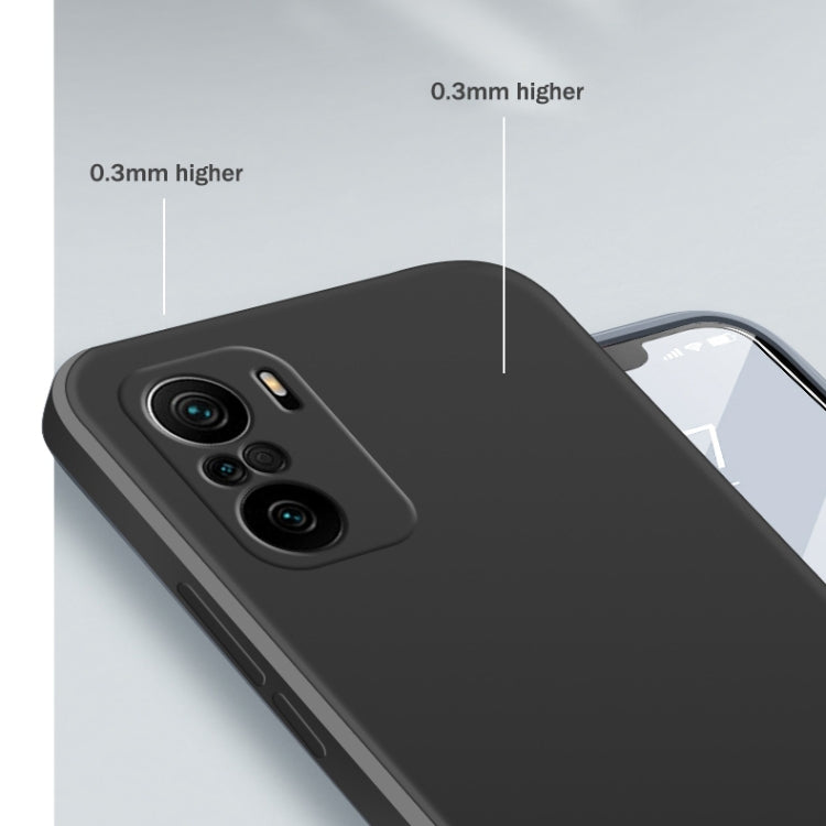 Solid Color Imitation Liquid Silicone Straight Edge Dropproof Full Coverage Protective Case, For Xiaomi Redmi K40, For Xiaomi Redmi K40 Pro