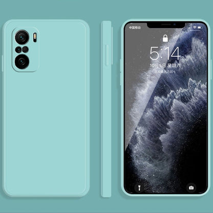Solid Color Imitation Liquid Silicone Straight Edge Dropproof Full Coverage Protective Case, For Xiaomi Redmi K40, For Xiaomi Redmi K40 Pro