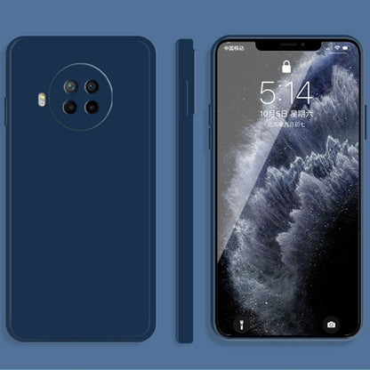 Solid Color Imitation Liquid Silicone Straight Edge Dropproof Full Coverage Protective Case, For Xiaomi Redmi Note 9 5G, For Xiaomi Redmi Note 9 Pro